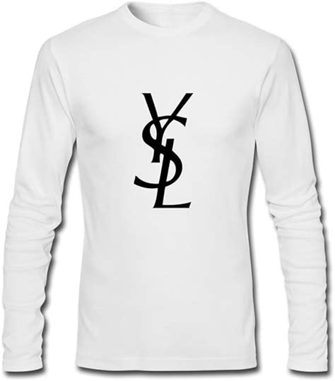 ysl t shirt long sleeve|yves saint laurent men's shirt.